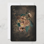 Glitter Tiara Bruin Rozen Gotisch Zoet 16 Kaart (Achterkant)