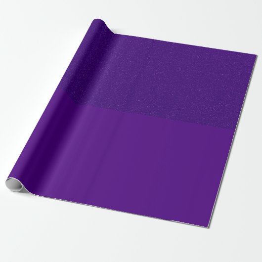 Glitter Top & Matte Bottom Gift Wrap – Aanpassen Cadeaupapier (Uitgerold)