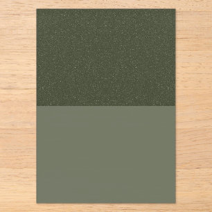 Glitter Top Mosgroene Acryl Uitnodiging – Aanpasse