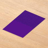 Glitter Top Paarse Acryl Uitnodiging – Aanpassen (Laagn)