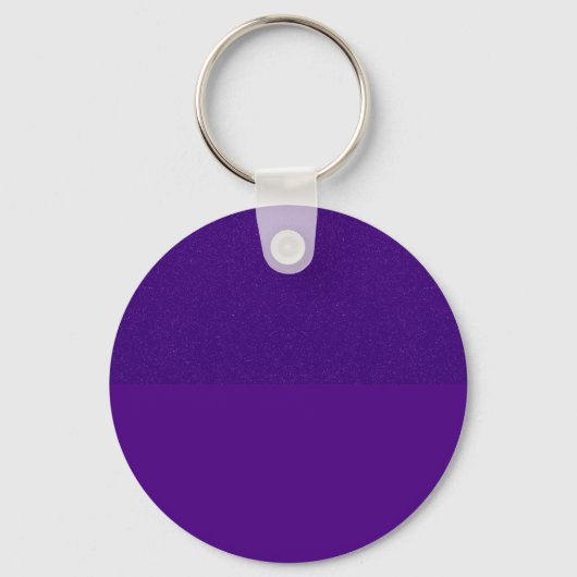 Glitter Top Paarse Custom Sleutelhanger (Voorkant)