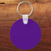 Glitter Top Paarse Custom Sleutelhanger (Achterkant)