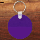 Glitter Top Paarse Custom Sleutelhanger (Voorkant)