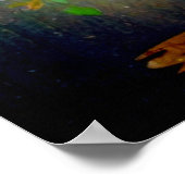 *~* Glitter Tree Unieke Etherische DIY Quote AP81 Poster (Hoek)