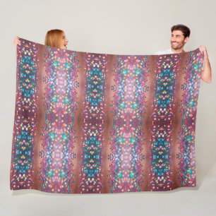 Glitter Trendy Opal Holografisch Collectie Fleece Deken