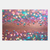 Glitter Trendy Opal Holografisch Collectie Inpakpapier Vel (Voorkant 3)