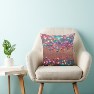 Glitter Trendy Opal Holografisch Collectie Kussen