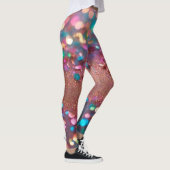 Glitter Trendy Opal Holografisch Collectie Leggings (Rechts)