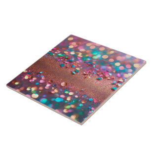 Glitter Trendy Opal Holografisch Collectie Tegeltje