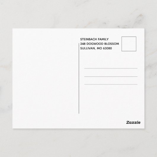 Glitter Tropical Flowers Graduparty Briefkaart (Achterkant)