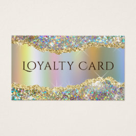 Glitter-trouwerij Visitekaartje