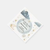 Glitter Twinkle Twinkle Little Star Baby shower Servet (Hoek)