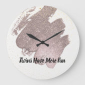 Glitter Twins hebben meer plezier Grote Klok (Voorkant)