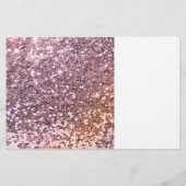 Glitter Unicorn Birthday Snoep Bar Wrapper (Achterkant)