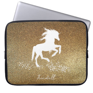 Glitter Unicorn-laptophoes Laptop Sleeve