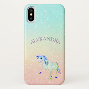 Glitter Unicorn Magical Cute Personal Case-Mate iPhone Case