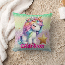 Glitter unicorn magische ster