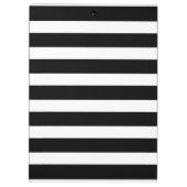 Glitter Unicorn, Stripes - Gepersonaliseerd Klembord (Achterkant)