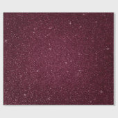 Glitter Urban Minimal Burgundy Beet Bordeaux Cadeaupapier (Vlak)