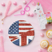 glitter usa bord papier uit het vk (Feest)