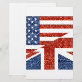 glitter usa uk briefpapier (Voorkant / Achterkant)