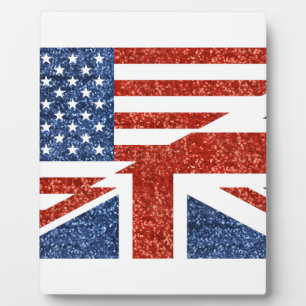 glitter usa uk fotoplaat