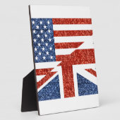 glitter usa uk fotoplaat (Zijkant)