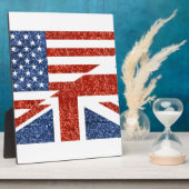glitter usa uk fotoplaat (Zijkant)