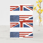 glitter usa uk kaart (Gele Bloem)