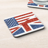 glitter usa uk onderzetter (Linkerzijde)