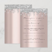 Glitter van de VIP van de VIP van de VIP van de Vo Kaart (Voorkant / Achterkant)