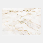 Glitter van fijn wit marmer inpakpapier vel (Voorkant)