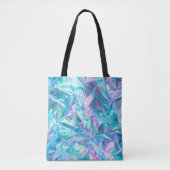 Glitter verkreukelde Canvas tas (Voorkant)