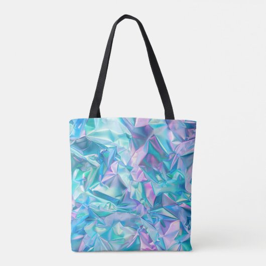 Glitter verkreukelde Canvas tas (Achterkant)