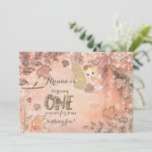 Glitter verlaat uitnodigingen voor feesten in de w (Staand voorkant)