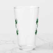 Glitter Vier bladluiken Glas (Links)