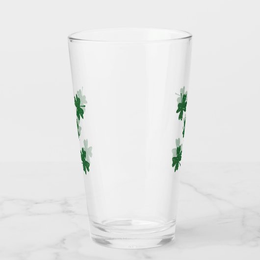 Glitter Vier bladluiken Glas (Links)