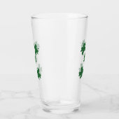 Glitter Vier bladluiken Glas (Rechts)