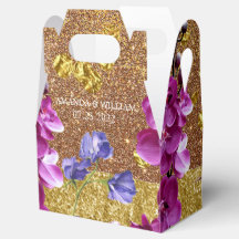 Glitter Violets Moderne Weddenbox