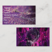 Glitter Visitekaartje (Voorkant / Achterkant)