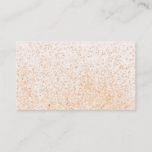 GLITTER VISITEKAARTJES (Achterkant)