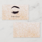 GLITTER VISITEKAARTJES (Voorkant / Achterkant)