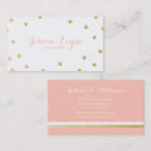 Glitter-Visitekaartjes Visitekaartje (Voorkant / Achterkant)