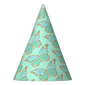 Glitter Vlinder Feesthoed Feesthoedjes (Links)