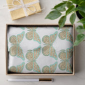 Glitter Vlinders Serie Design 12 Tissuepapier (Geschenk)