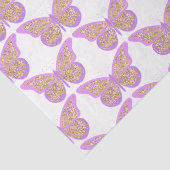 Glitter Vlinders Serie Design 7 Tissuepapier (Detail)