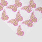 Glitter Vlinders Serie Design 9 Tissuepapier (Detail)