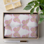 Glitter Vlinders Serie Design 9 Tissuepapier (Geschenk)