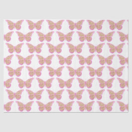 Glitter Vlinders Serie Design 9 Tissuepapier