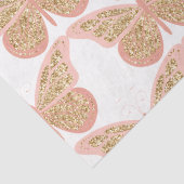 Glitter Vlinders Serie Ontwerp 1 Tissuepapier (Detail)